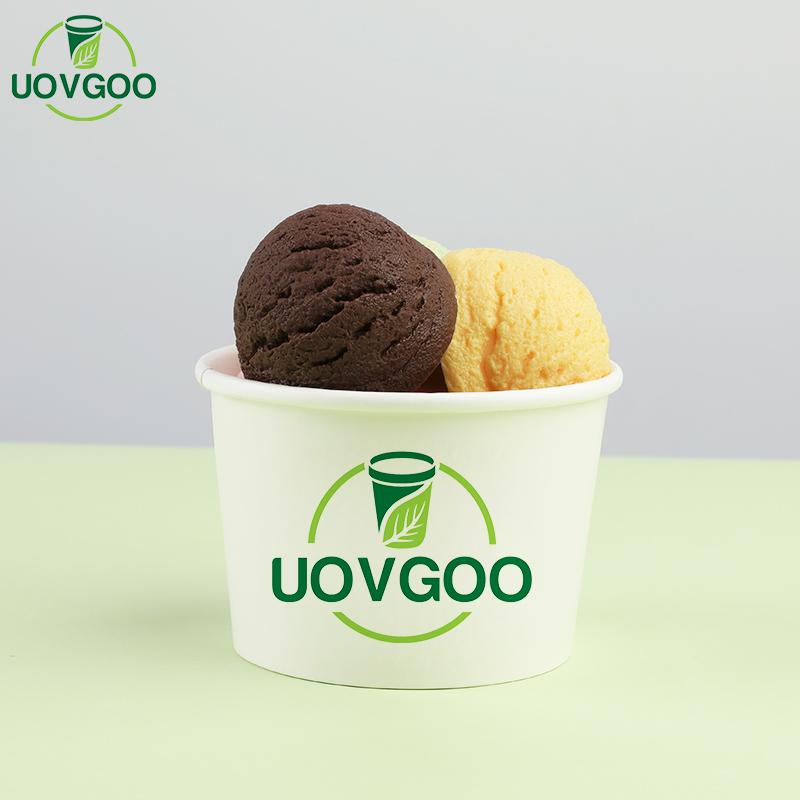 Healthy Small 7 OZ Uovgoo Ice Cream Paper Cups For Party Custom Logo Design  Wholesale Online – uovgoo